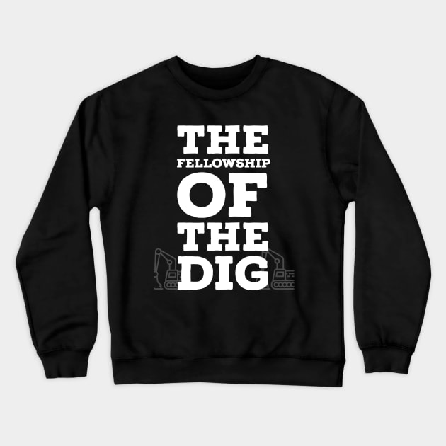 Oak Island Fellowship of the Dig Crewneck Sweatshirt by OakIslandMystery